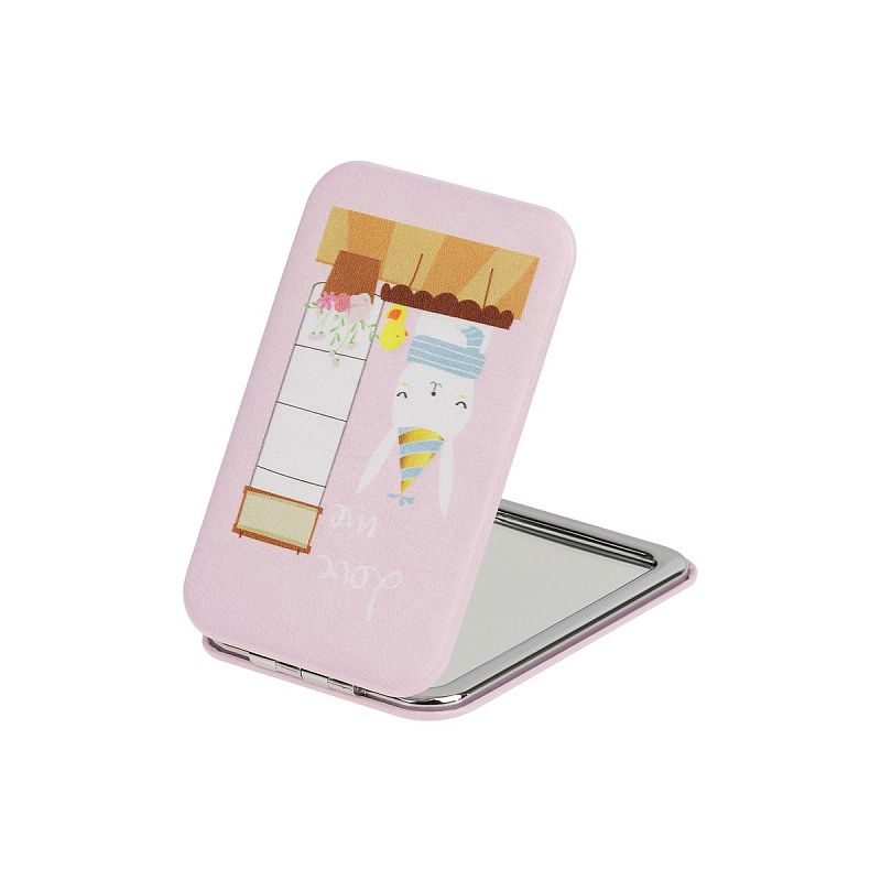 Зеркальце карманное складное MESHU "Fun party"