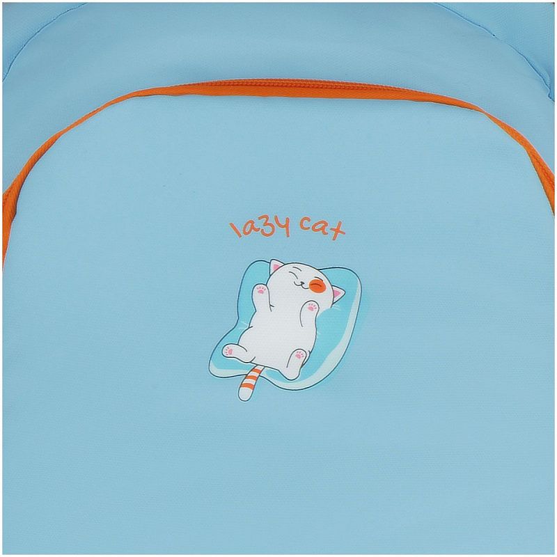 Рюкзак ArtSpace Classic "Lazy Cat", 40*29*18см, 2 отделения, 2 кармана, PU покрытие, уплотн. спинка 