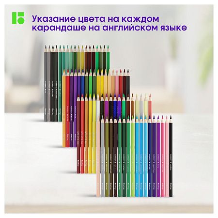 Карандаши цветные Berlingo "SuperSoft. Замки", 72цв., заточен., картон, европодвес