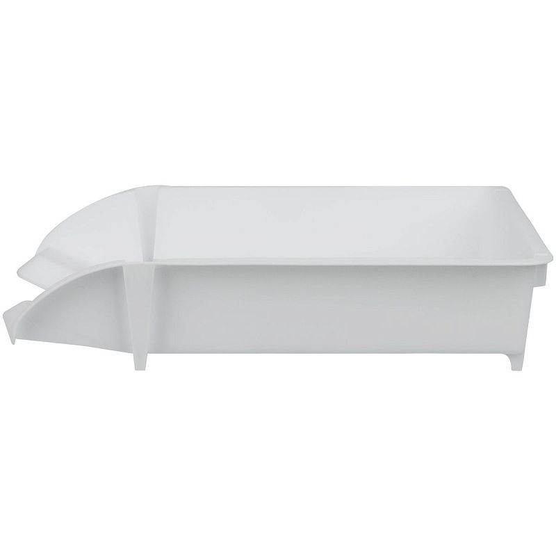 Лоток для бумаг горизонтальный СТАММ "Лидер", белый