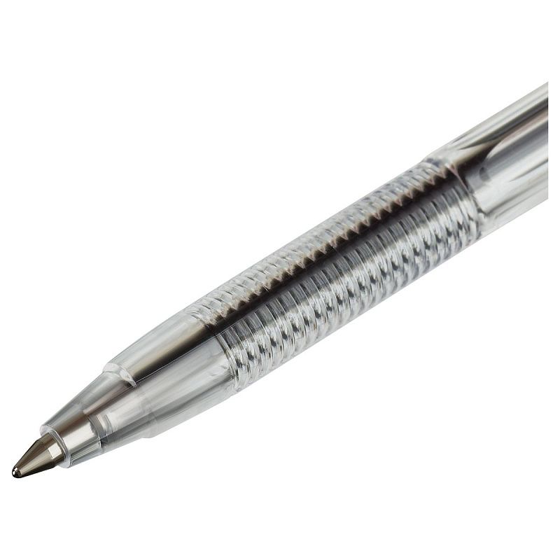 Ручка шариковая СТАММ "333" черная, 0,7мм 