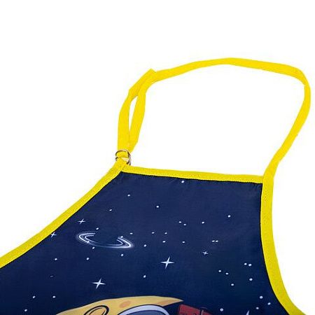 Фартук с нарукавниками для уроков труда BRAUBERG KIDS, 45x54 см, 2 кармана, "Spaceman", 271639 