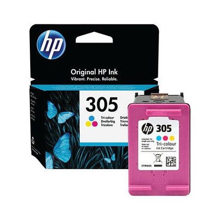 Картридж струйный HP (3YM60AE) DJ 2320/2720/4120, №305, трехцветный, оригинальный, ресурс 100 страниц 
