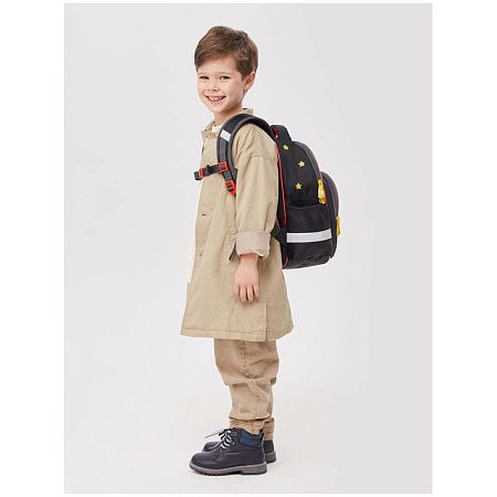 Рюкзак Berlingo Kids "Superhero" 36*27*12см, 1 отделение, 3 кармана, эргономичная спинка, LED кант 