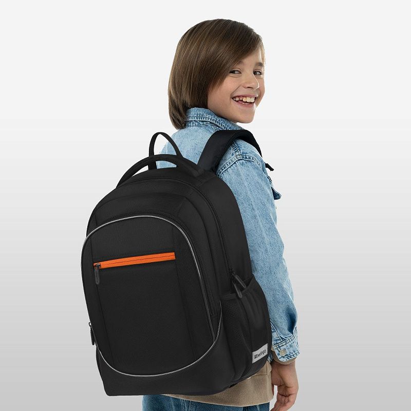 Рюкзак Berlingo U4 "Street Pulse" 41*29,5*13см, 2 отделения, 3 кармана, эргономичная спинка 