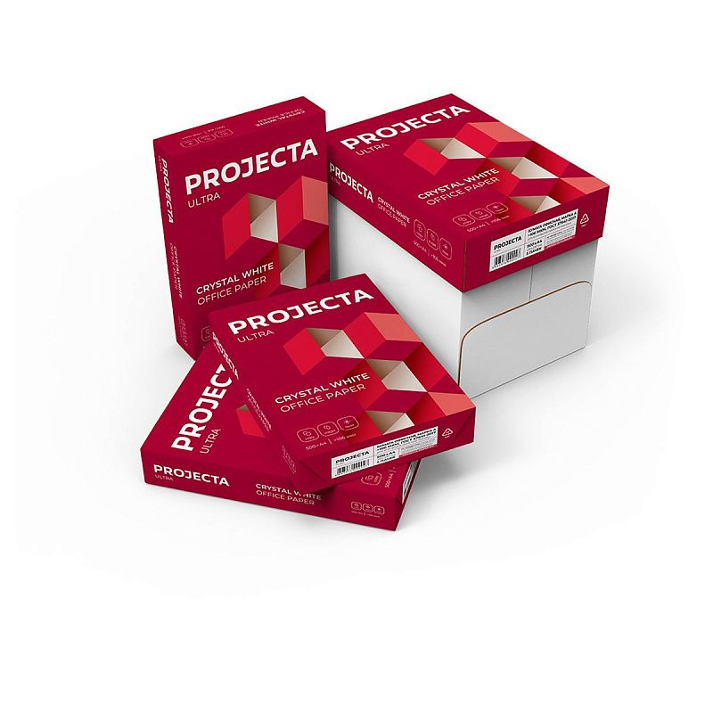 Бумага PROJECTA "Ultra" А4, Марка А, 500л.