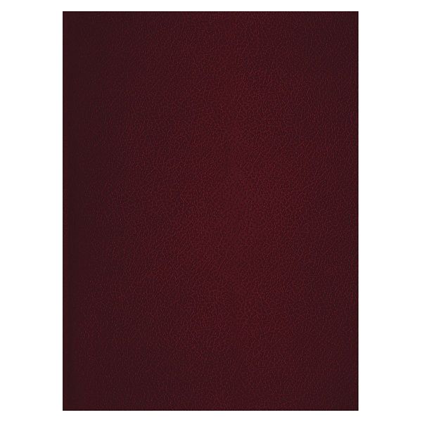 Тетрадь 80л., А4 клетка BG, бумвинил, бордовый