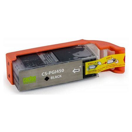 Картридж струйный CACTUS (CS-PGI450) для CANON Pixma iP7240, черный фото 
