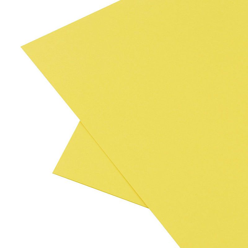 Картон цветной А4, BG, 20л., тонированный, желтый, 220г/м2