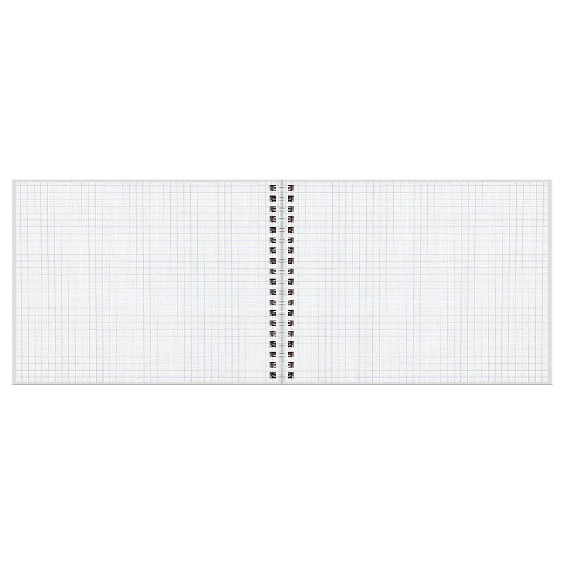 Блокнот А5 80л. на гребне BG "Витраж", глянцевая ламинация, тиснение фольгой, твердая обложка