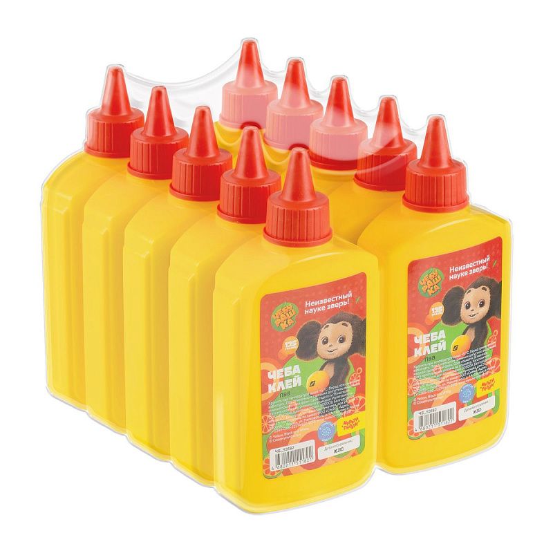 Клей ПВА Мульти-Пульти "Чебурашка", 125г