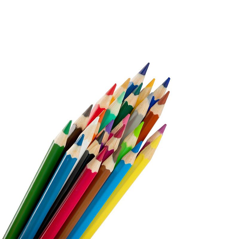 Карандаши акварельные Koh-I-Noor "Mondeluz", 24цв., заточен., картон, европодвес