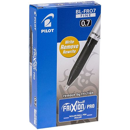 Ручка гелевая стираемая Pilot "Frixion PRO" синяя, 0,7мм 