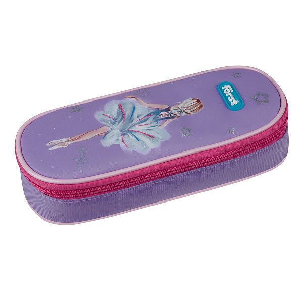 Пенал корпусный 1 отделение, 220*90*45 Först "Dance Dream", полиэстер