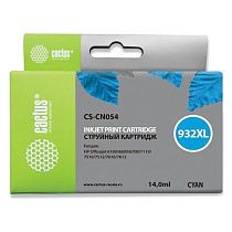 Картридж струйный CACTUS (CS-CN054) для HP OfficeJet 6100/6600/6700, голубой