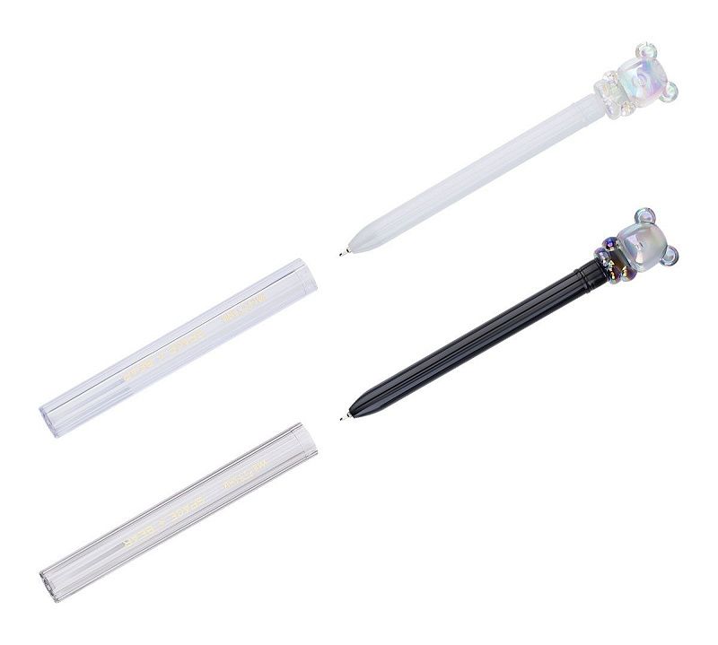 Ручка шариковая MESHU "Space Bear" синяя, 0,7мм, корпус ассорти