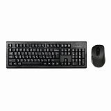 Набор беспроводной A4TECH 7100N, USB, 104 кл., 2 кн.+1 кн.-колесо, черная, 613833