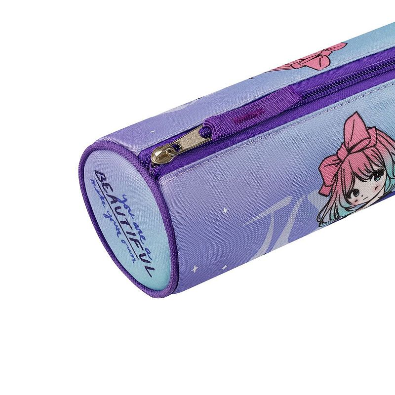 Пенал 210*80 ArtSpace "Anime girl", тубус, полиэстер 