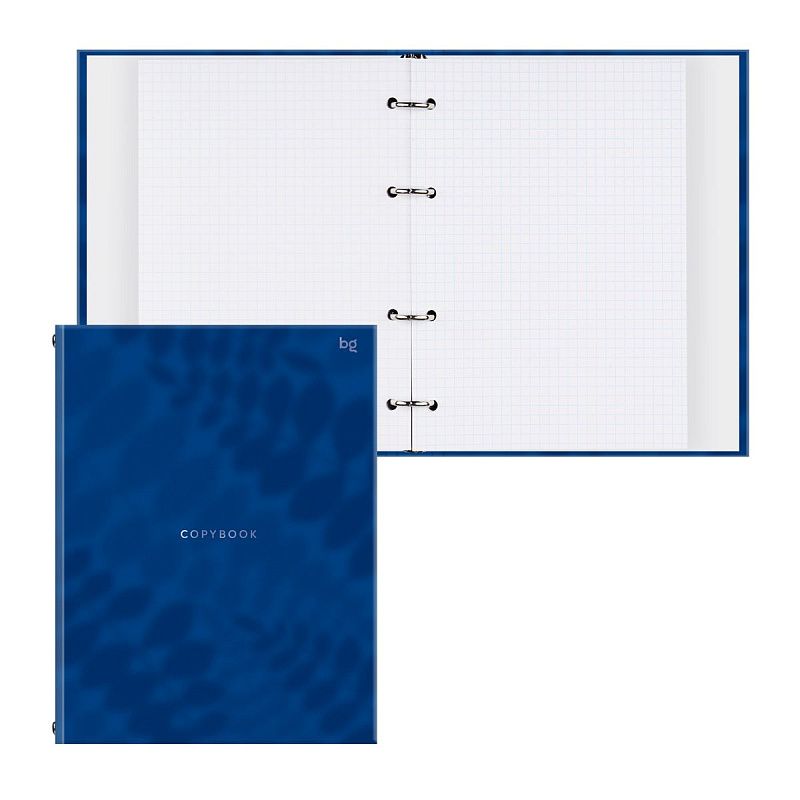 Тетрадь на кольцах А5, 160л., BG "Тень", матовая ламинация