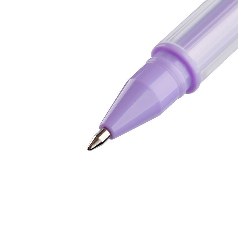 Ручка шариковая MESHU "Anime girls" синяя, 0,7мм, грип, корпус ассорти 