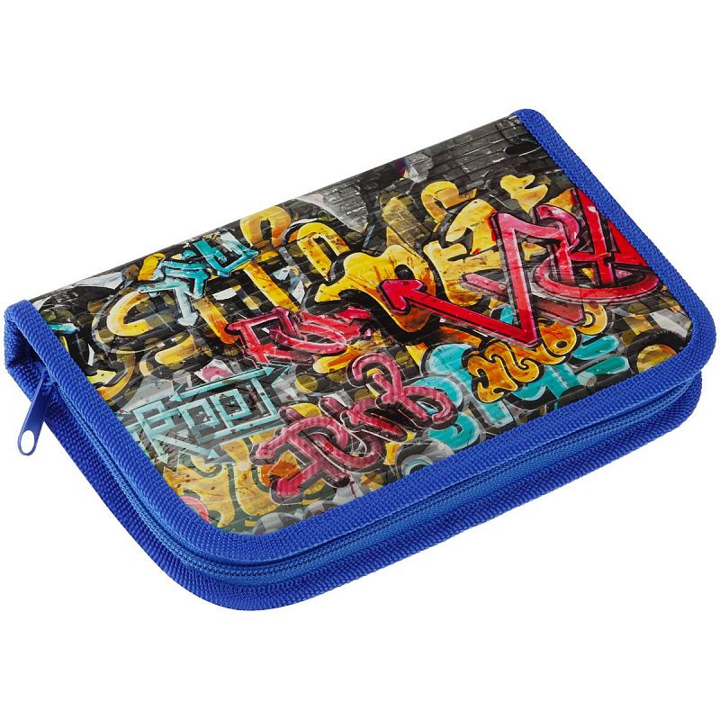 Пенал 1 отделение, 190*115 ArtSpace "Friends", ламинированный картон, софт-тач 