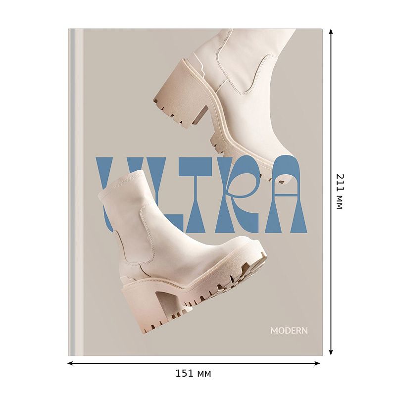 Бизнес-блокнот А5, 80л., евроформат, BG "Stylish&laconic", soft-touch ламинация