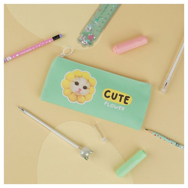 Пенал мягкий 200*100 MESHU "Cute", искусственная кожа