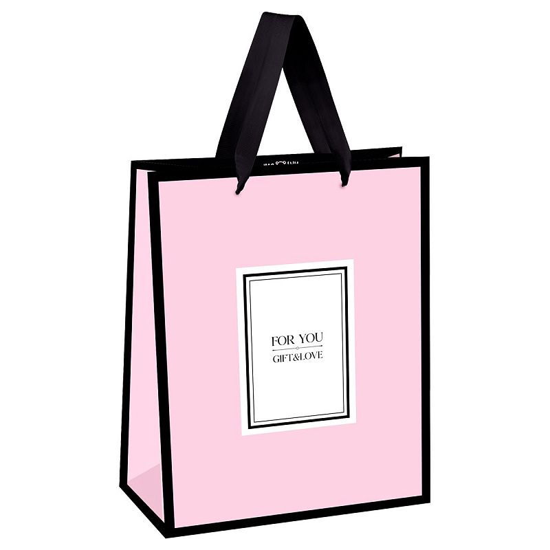 Пакет подарочный 18*23*10см MESHU "Boutique", матовая ламинация