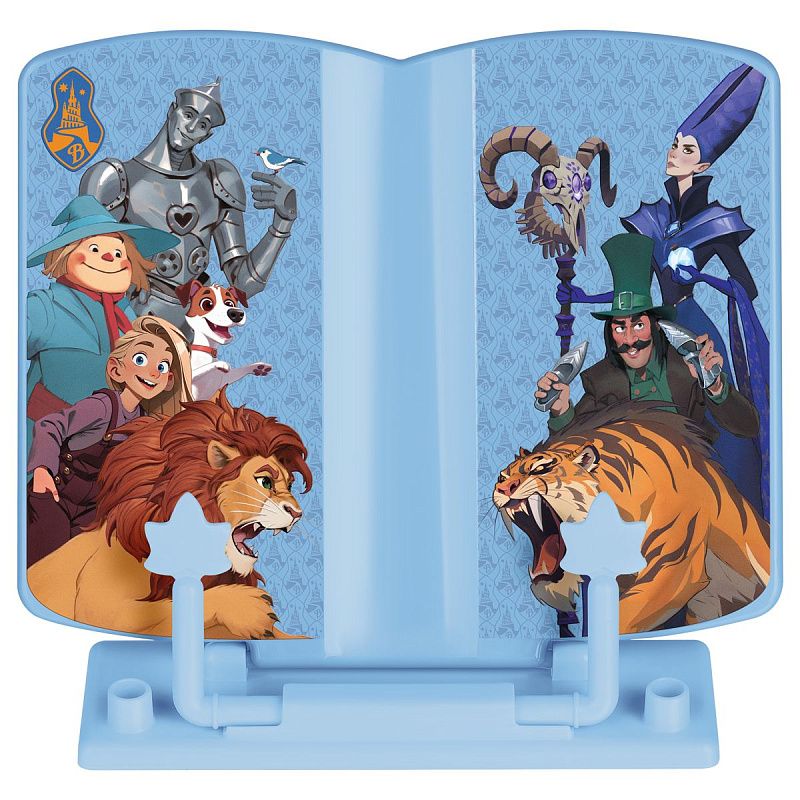 Подставка для книг Мульти-Пульти "Волшебник Изумрудного города", регулируемый угол наклона, пластиковая, с рисунком на корпусе 