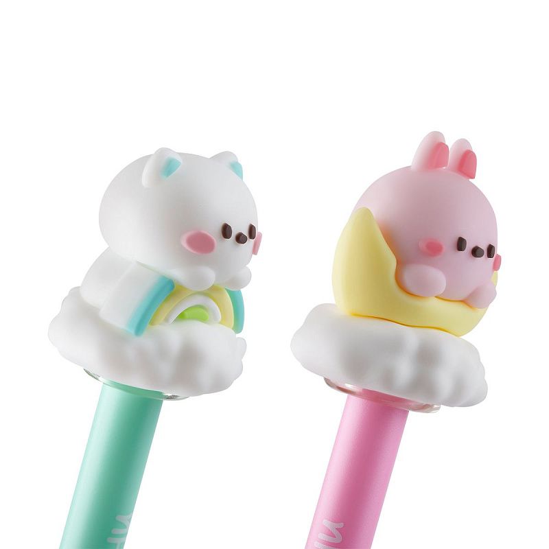 Ручка шариковая MESHU "Cute Dreamers" синяя, 0,7мм, корпус ассорти 