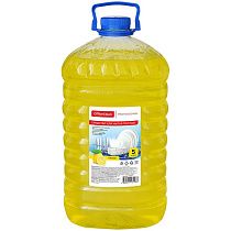 Средство для мытья посуды OfficeClean Professional "Лимон", ПЭТ, 5л 