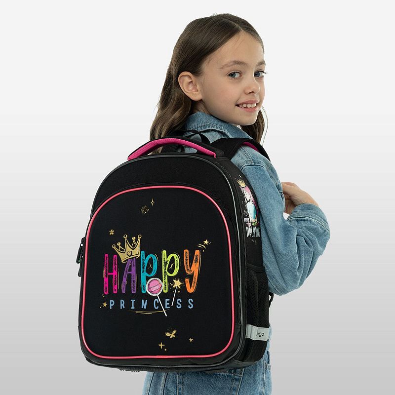 Ранец Berlingo Expert Plus "Candy Princess" 38*29*15см, 2 отделения, 2 кармана, анатомическая спинка 