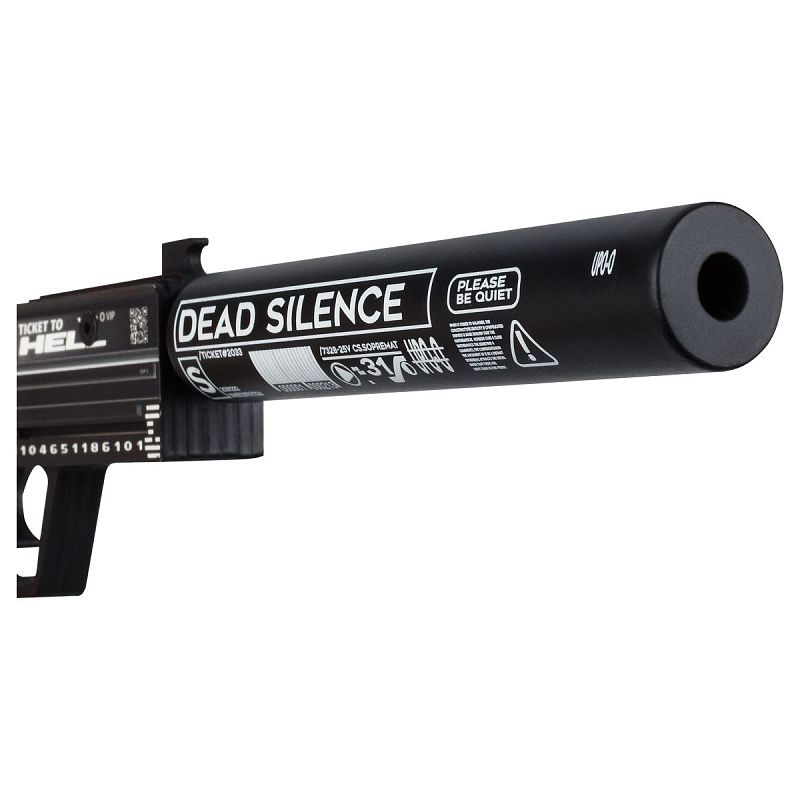 Пистолет деревянный ТРИ СОВЫ USP-S, серия легендарный, "Билет в темноту", подложка ХДФ с европодвесом, термоусадка 