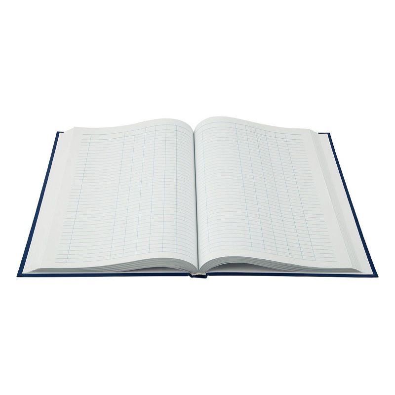 Книга учета OfficeSpace, А4, 144л., пустографка, 200*290мм, бумвинил, блок офсетный