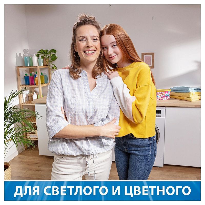 Капсулы для машинной стирки Losk "Арома. Малазийский цветок", 18шт*13г 