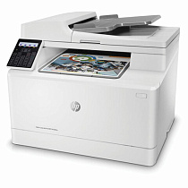 картинка МФУ лазерное ЦВЕТНОЕ HP Color LaserJet M183fw "4 в 1", А4, 16 стр./мин, 30000 стр./месяц, АПД, Wi-Fi, сетевая карта, 7KW56A от магазина