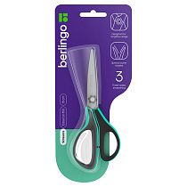 Ножницы Berlingo "Easycut 350", 13см, бирюзовые, эргономичные ручки, мягкие вставки, европодвес Ножницы Berlingo "Easycut 350", 13см, бирюзовые, эргономичные ручки, мягкие вставки, европодвес