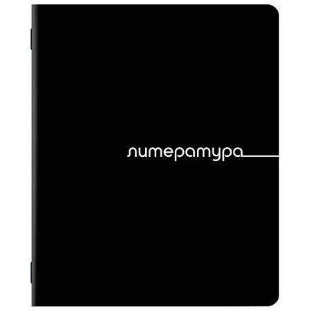 Тетради предметные, КОМПЛЕКТ 5 ПРЕДМЕТОВ, 48 л., обложка картон, BRAUBERG "BLACK", 405184