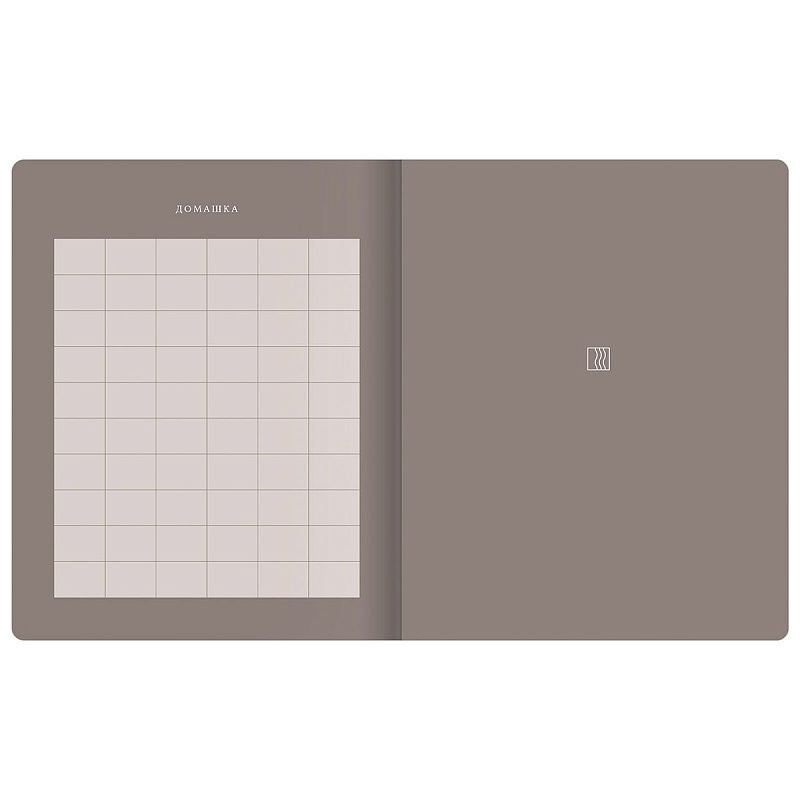 Тетрадь предметная 48л. BG "Сolor object" - Русский язык, soft-touch ламинация, тиснение фольгой, 70г/м2
