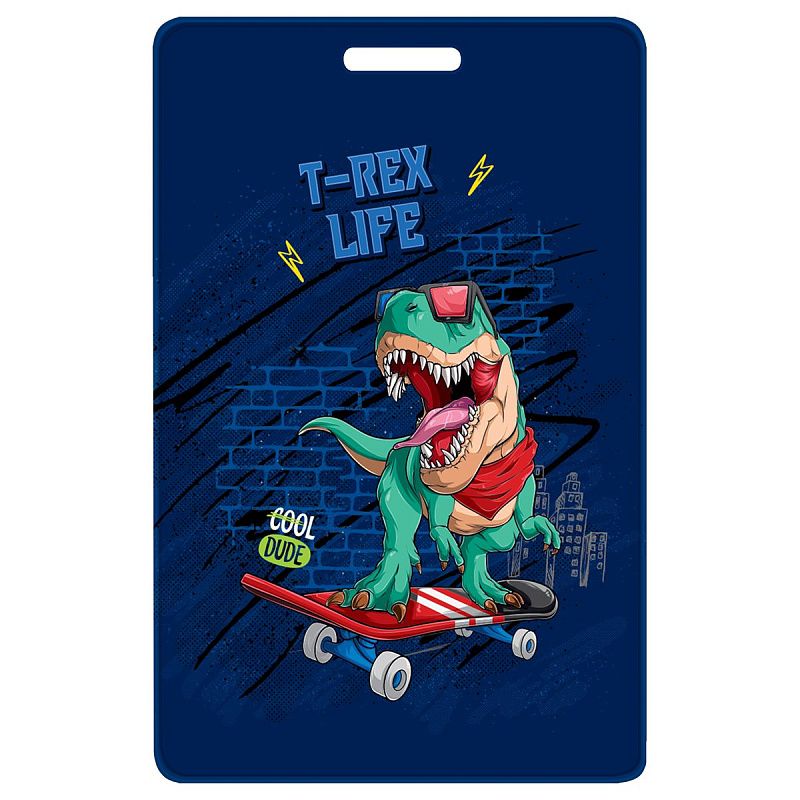 Обложка-карман для карт и пропусков OfficeSpace "My Friends", 95*65мм, ПВХ, ассорти 