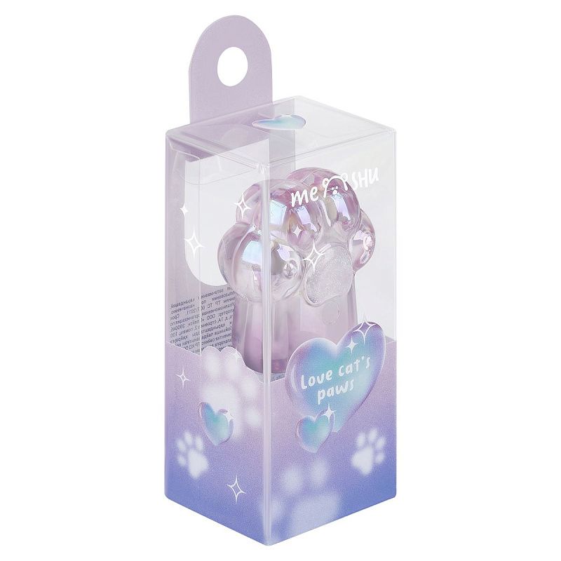 Точилка MESHU, "Crystal Paw", 1 отверстие, пвх-бокс 