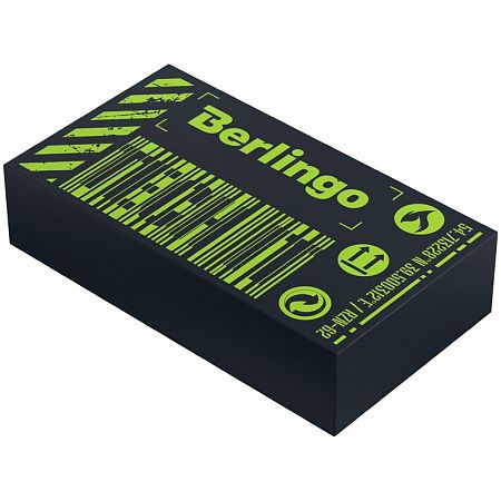 Ластик Berlingo "Tech it", прямоугольный, 45*25*10мм 