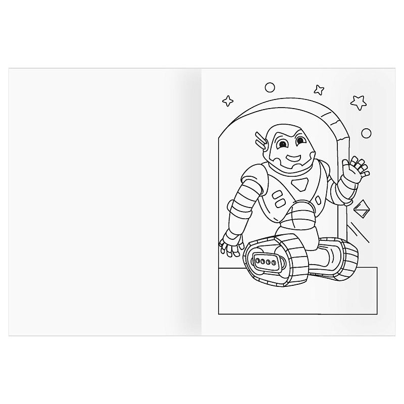 Раскраска А5 ТРИ СОВЫ "Наш друг- робот", 16стр.