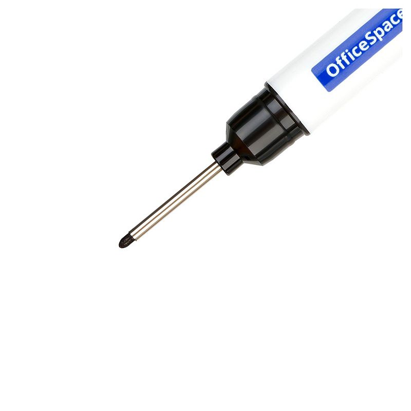 Маркер перманентный разметочный OfficeSpace черный, наконечник 20мм 