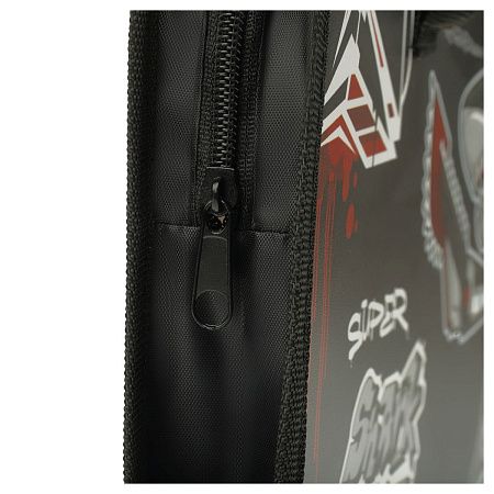 Папка с ручками А4 ArtSpace "Shark", пластик, на молнии, 45мм 