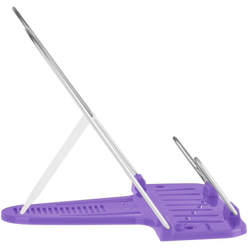 Подставка для книг СТАММ "Премиум", фиолетовая 