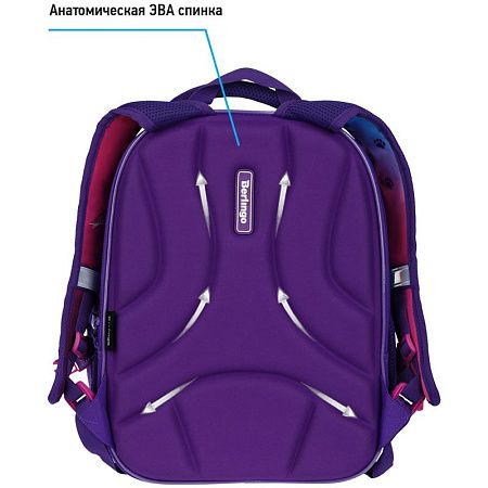 Ранец Berlingo Expert Light облегченный "Hello meow" 38*28*15см, 3 отделения, 2 кармана, анатомическая спинка 