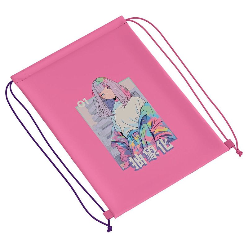 Мешок для обуви 1 отделение MESHU "МК_Anime" 