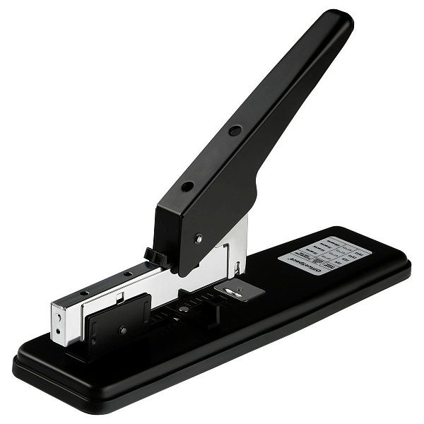 Степлер мощный №24/6-23/13 OfficeSpace "Heavy Duty" до 70л., металлический, черный