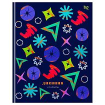 Дневник 1-11 кл. 48л. (ЛАЙТ) BG "Знаки", матовая ламинация, выб.лак